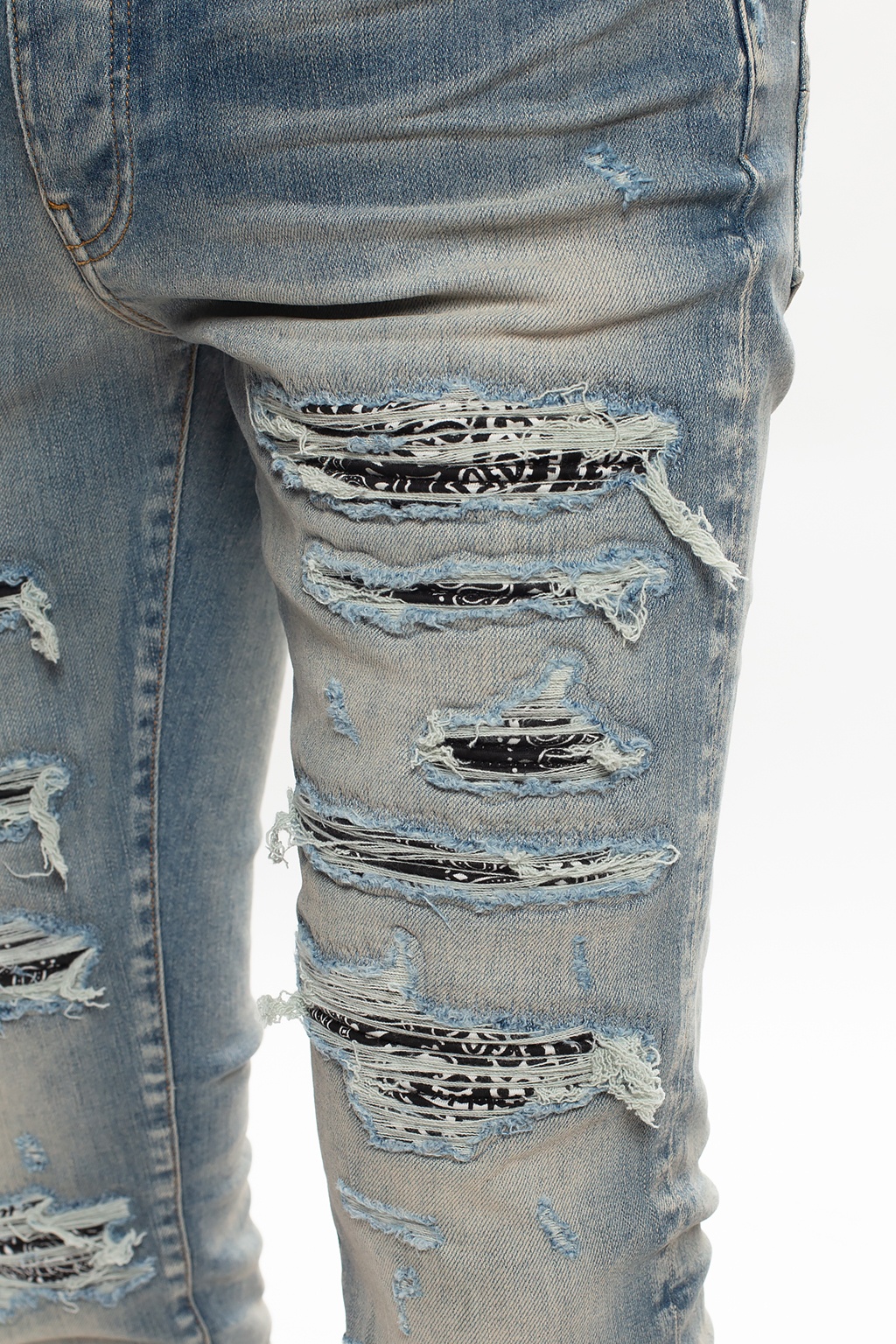 IetpShops Australia - Blue Jeans with logo Amiri - Relaxed Denim